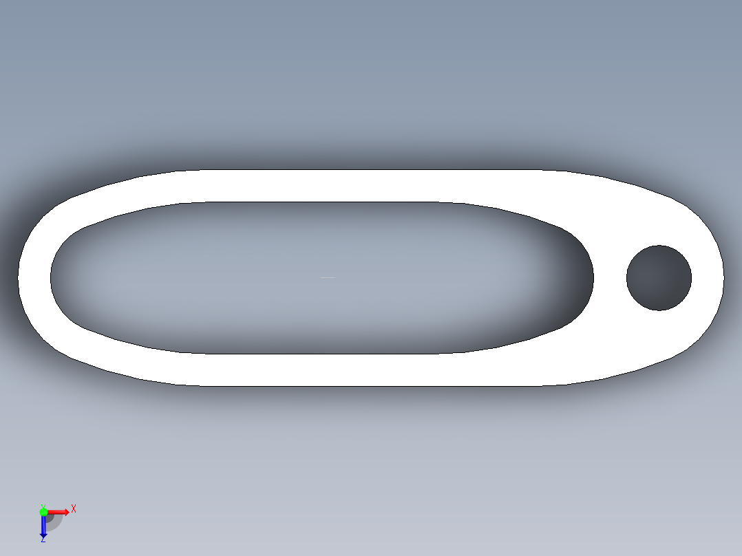 非对称非等边的异型门框俯视图