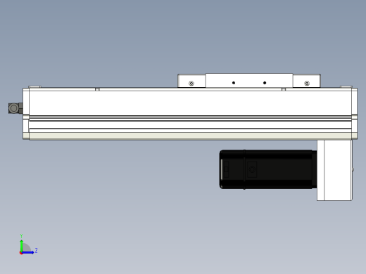 Toyo东佑达直线模组-ECH17-200-BM-400W+煞車左视缩略图