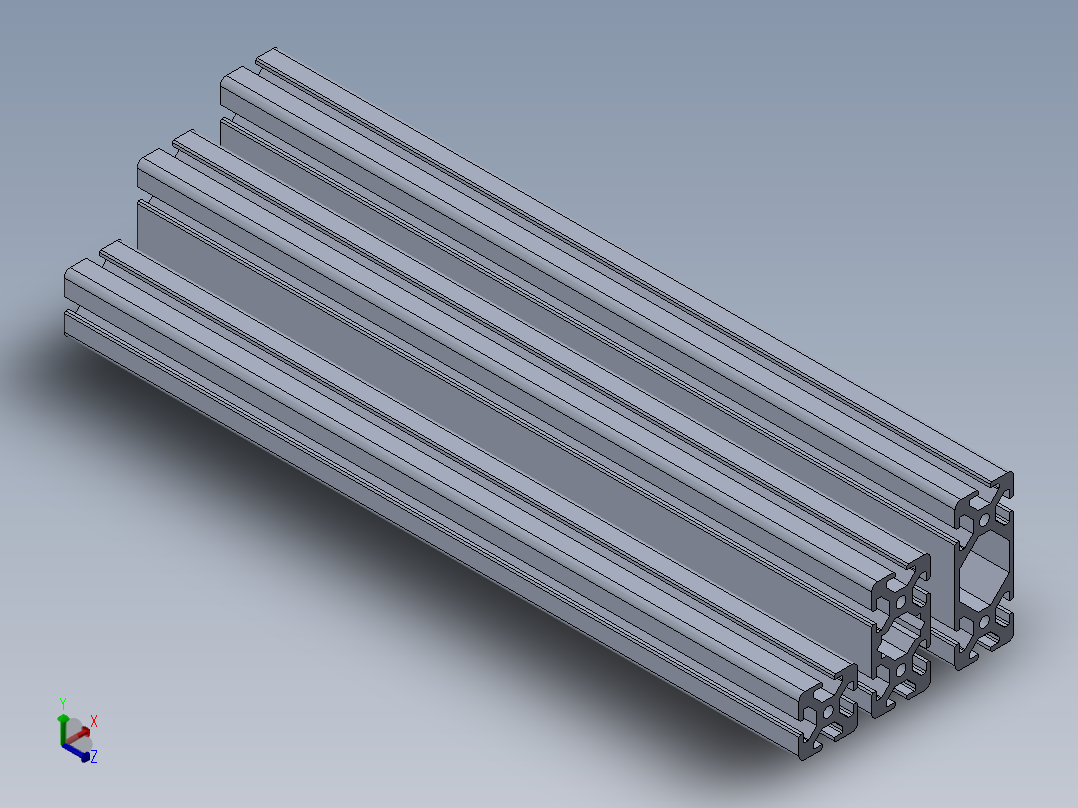 T型槽铝型材T型槽11-40、T型槽11-80、T型槽11-100