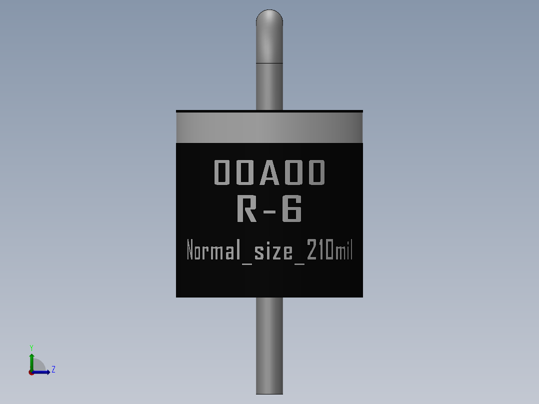 轴向二极管-R-6_V左视图