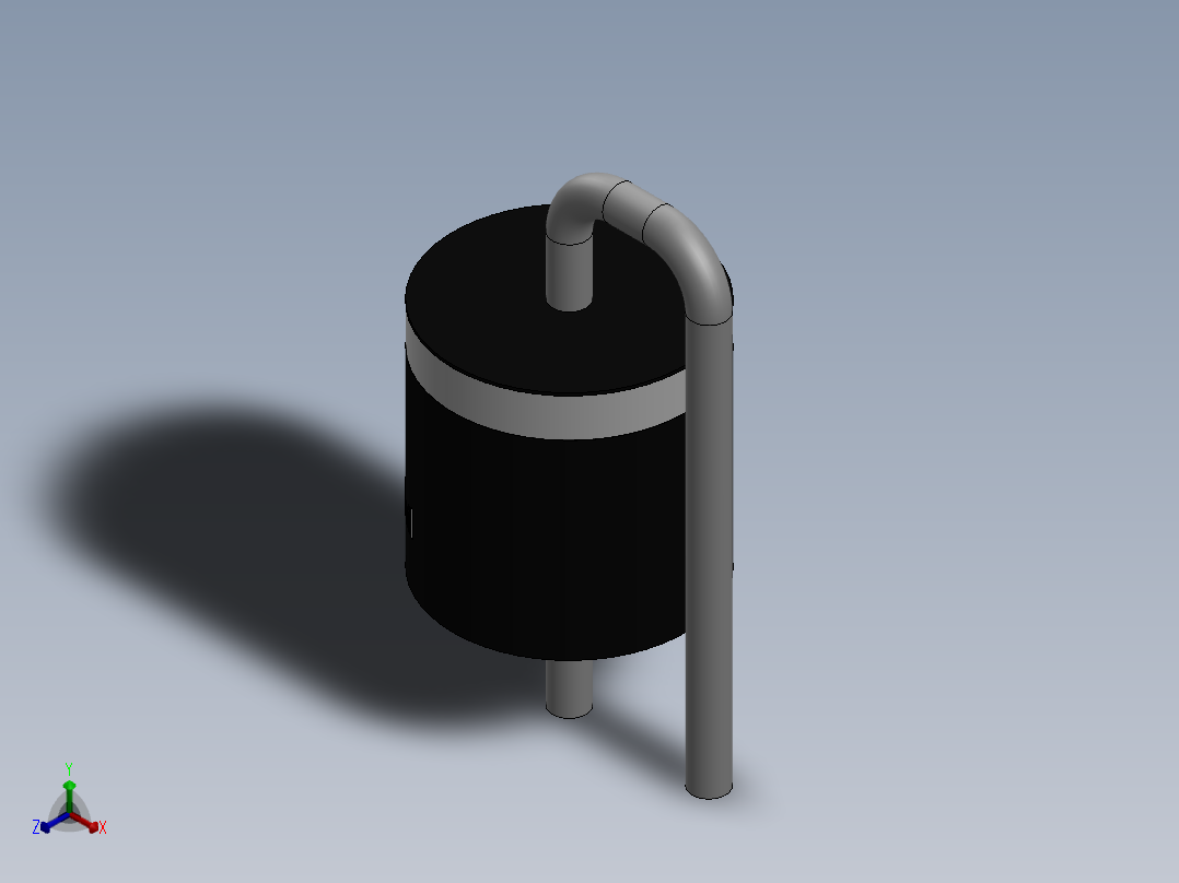 轴向二极管-R-6_V正等轴测图