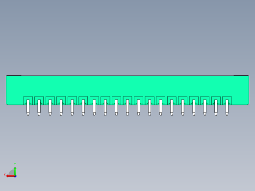 DEGSON 15EDG（公头） 3.5mm 螺钉锁紧，插拔式接线端子 FullPack-15EDGVM-3.5-19P-14-00AH后视缩略图