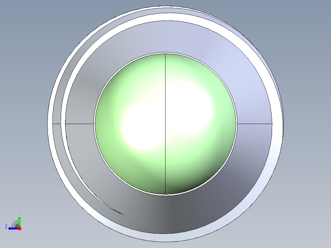 公制球形弹簧柱塞-DME SET SCREW SPRING BALL PLUNGER M16 x 24 .STEP右视图