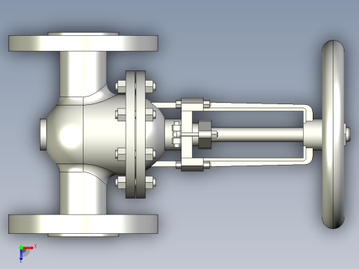 手动阀门俯视缩略图
