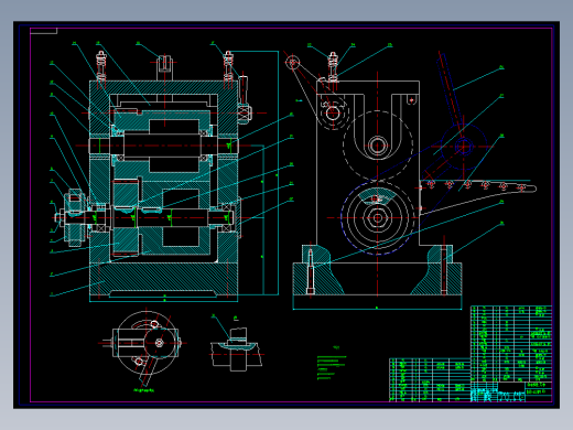 冲床自动送料机构的设计