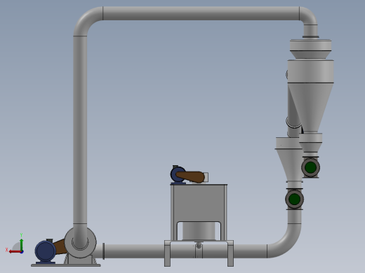搅动研磨器模型图后视缩略图