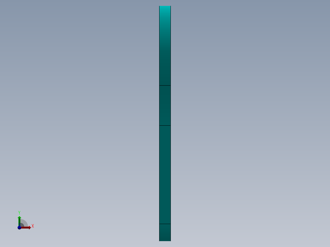 SW建模练习题-exercise 131前视图