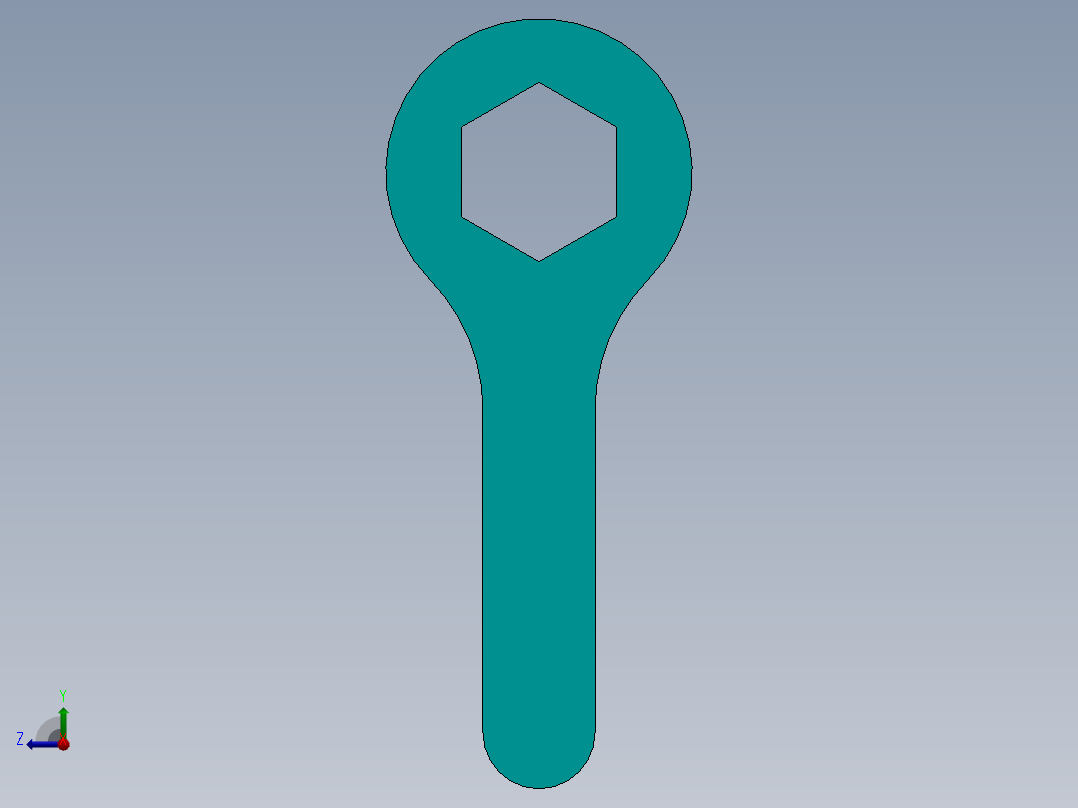 SW建模练习题-exercise 131右视图