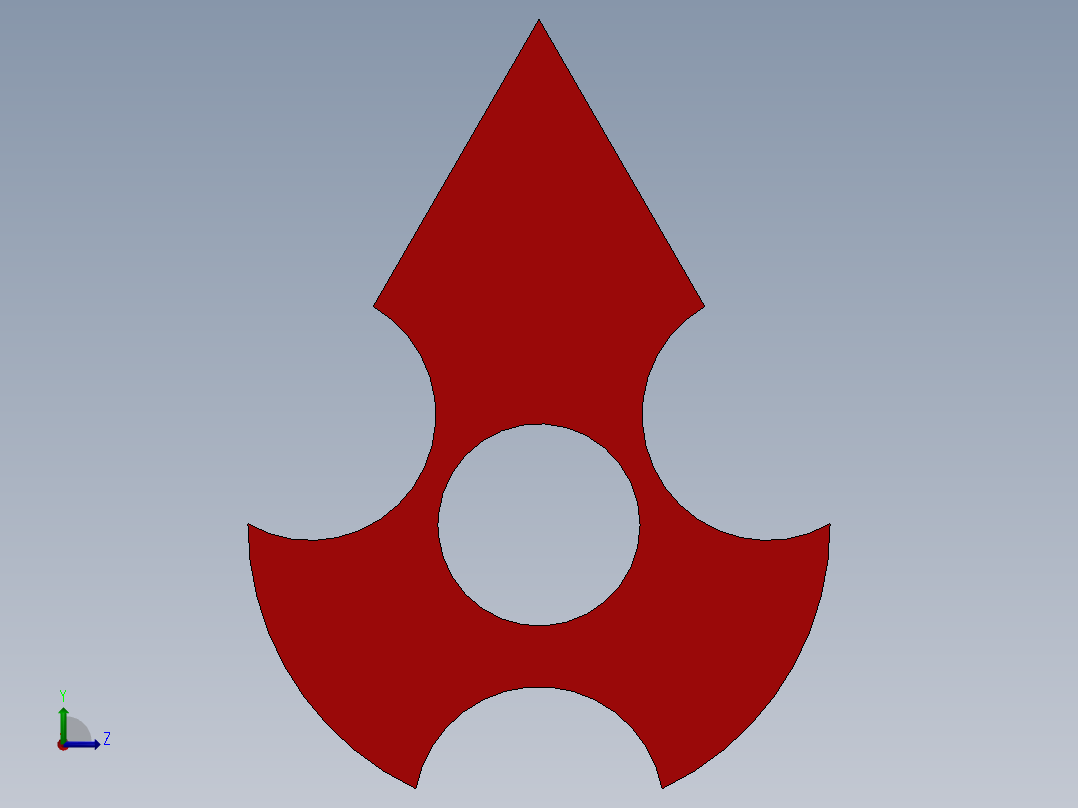 SW建模练习题-exercise 143左视图