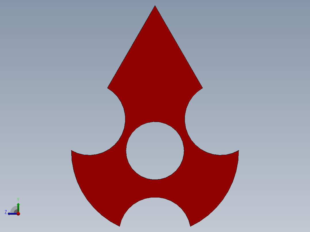 SW建模练习题-exercise 143右视图