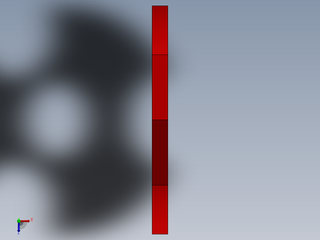 SW建模练习题-exercise 143俯视图