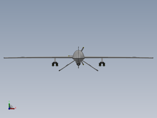 Q278-无人机组群巡检灭火系统设计【三维SolidWorks】前视缩略图