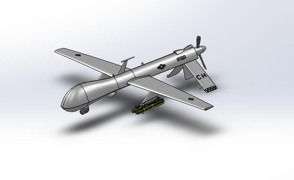 Q278-无人机组群巡检灭火系统设计【三维SolidWorks】