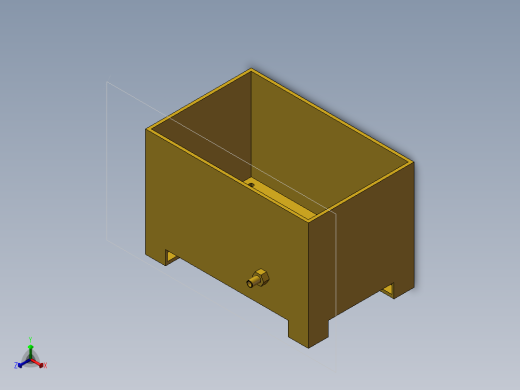 液压箱（最新）正等轴测缩略图
