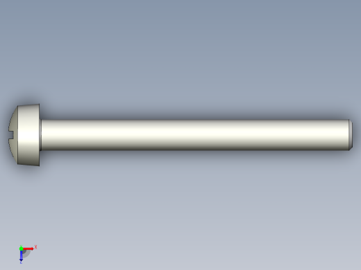 Cross_recessed_head-M4-40-20-4-8-5.6.stp螺钉-俯视缩略图
