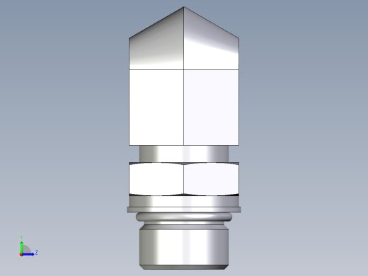 卡套式工业通用硬管接头EO_Adjustable_Locknut_elbow_WEE16SMOROMDCF左视缩略图