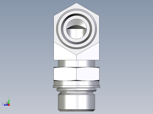 卡套式工业通用硬管接头EO_Adjustable_Locknut_elbow_WEE16SMOROMDCF右视缩略图