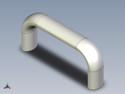 取手(鋁合金)(A)MO-3D多系列多零件图纸模型