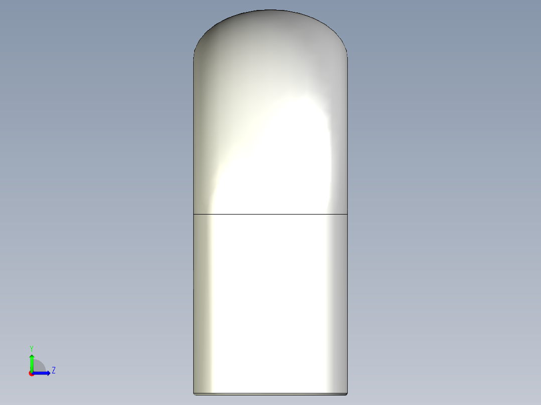 取手(鋁合金)(A)MO-3D多系列多零件图纸模型左视图