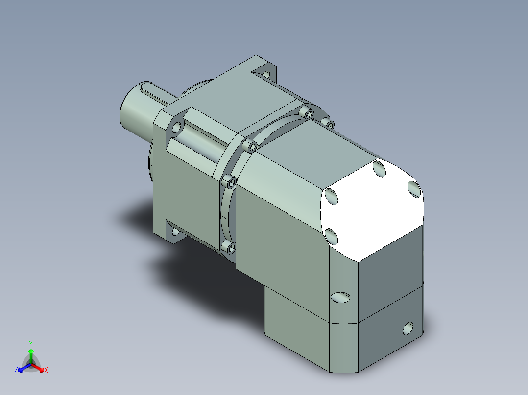 直齿ZPLX220-L1 35-114.3-200-M12.stp主视图