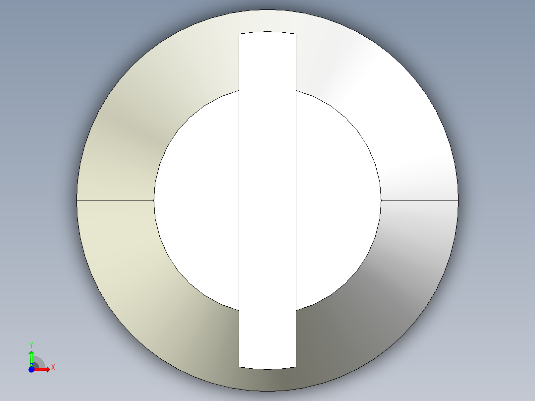 定位柱(輕荷重)(一字型)2205-3D多系列多零件图纸模型前视图