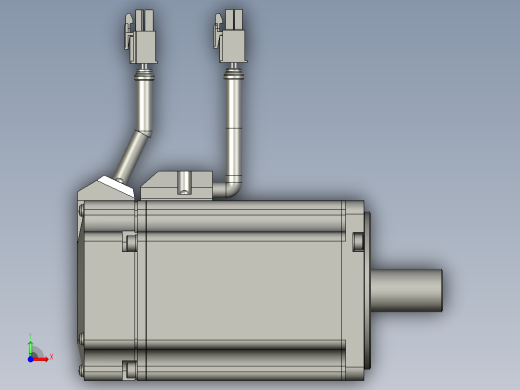 750W MHMD伺服马达前视缩略图