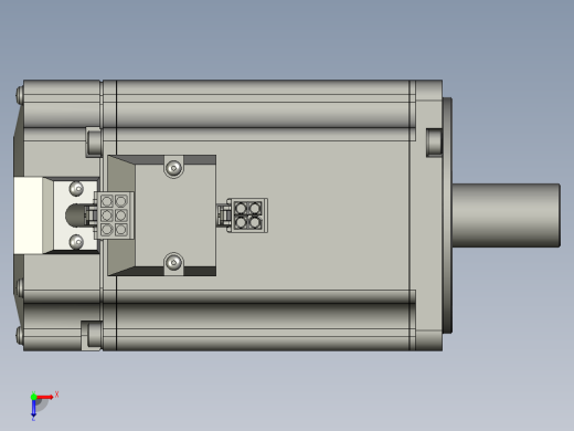 750W MHMD伺服马达俯视缩略图