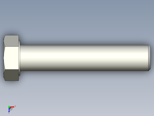 螺钉-DIN_931-M16x2x80_24.stp俯视缩略图