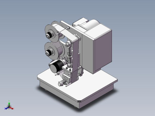 日期打印机正等轴测缩略图