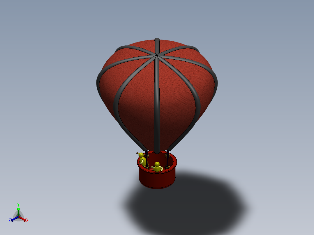 热气球2正等轴测图