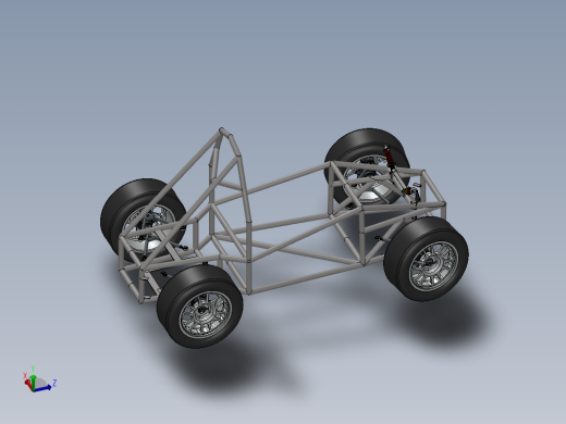 KMLI Chassis AGNI钢管车底盘简易结构