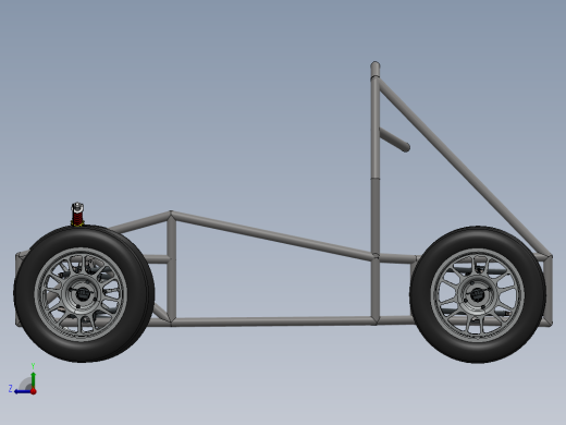 KMLI Chassis AGNI钢管车底盘简易结构右视缩略图