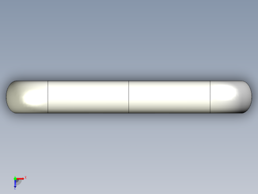 取手(鋁合金)(B)MO-3D多系列多零件图纸模型俯视缩略图