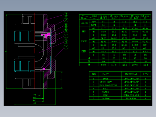 VP 440 球式单向阀
