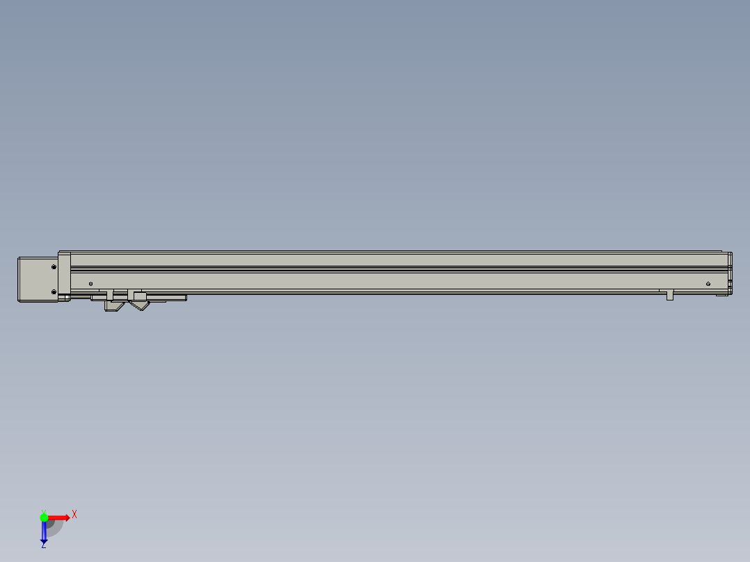 VF丝杆传动-一般环境VT5-S520-BL俯视图