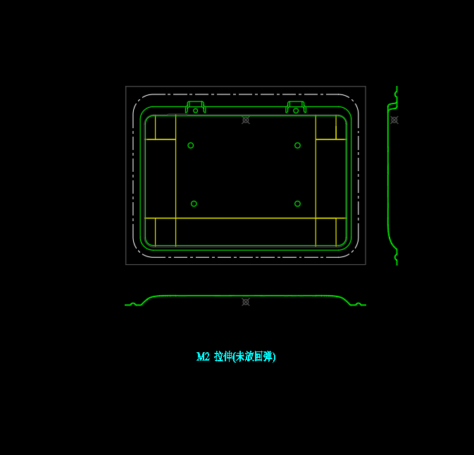 平板电脑拉伸模模具设计图