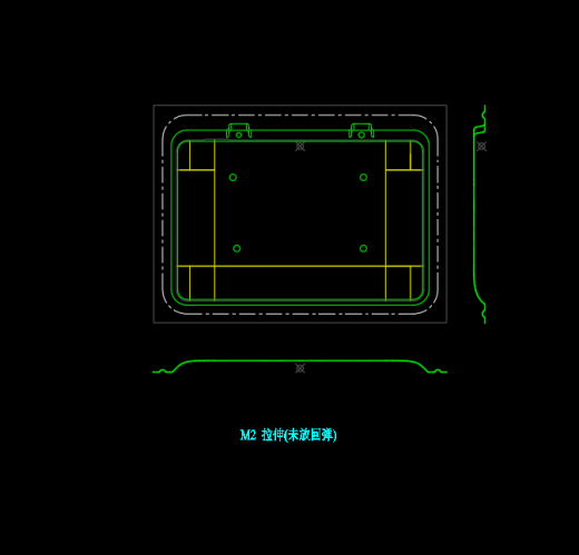 平板电脑拉伸模模具设计图缩略图