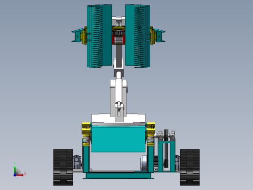 松子采摘机前视缩略图