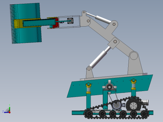 松子采摘机右视缩略图