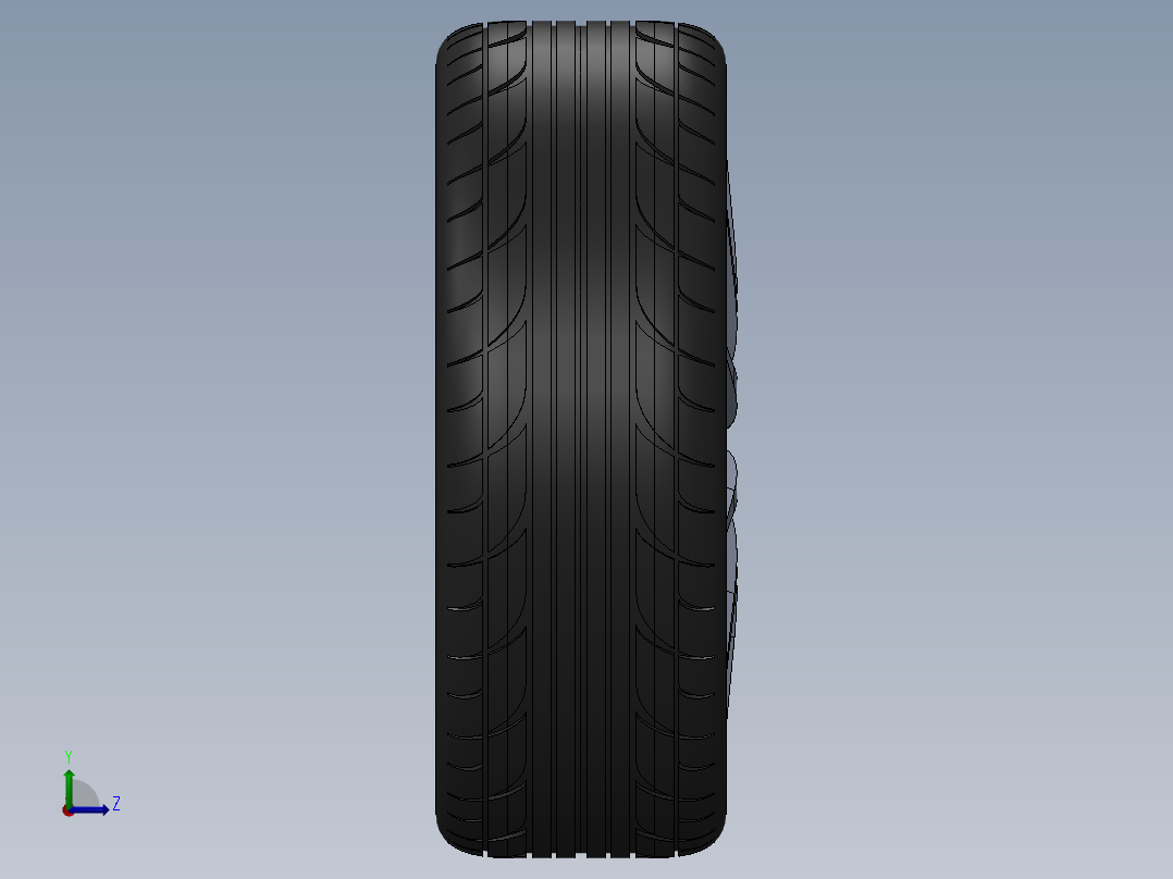 轮胎、车轮、轮毂(46)左视图