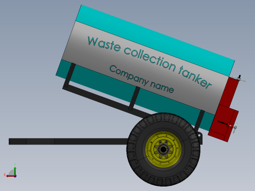 污水处理拖车后视缩略图