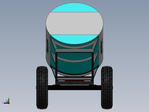 污水处理拖车右视缩略图
