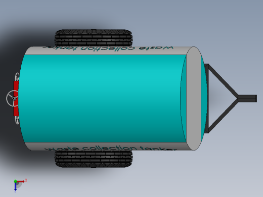 污水处理拖车俯视缩略图