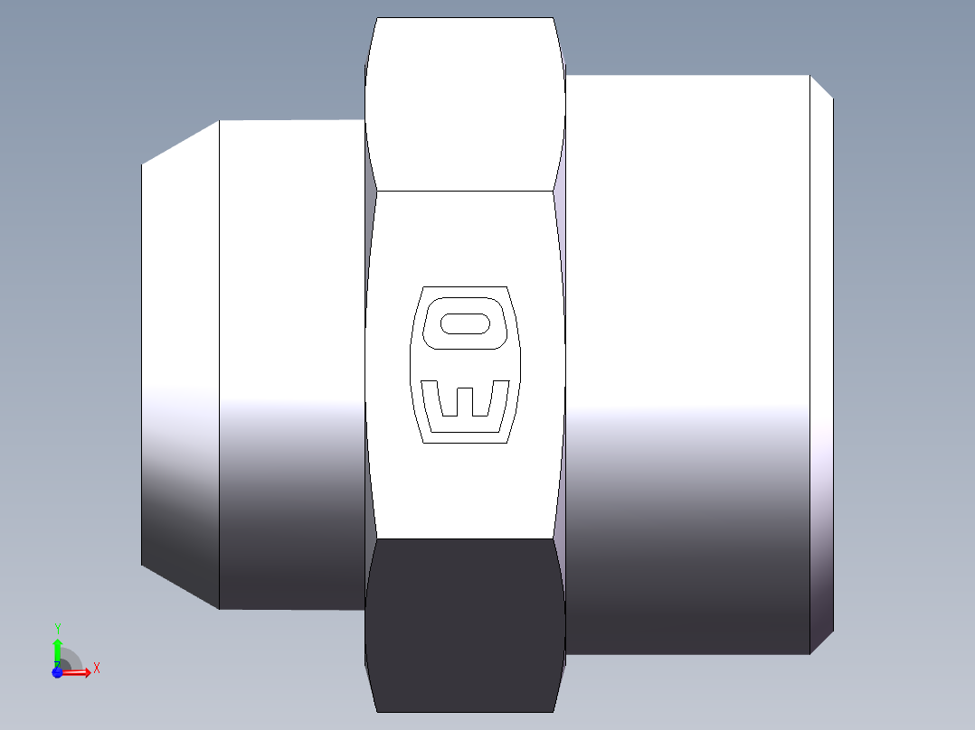 焊接直接头、1CW-26-18前视图