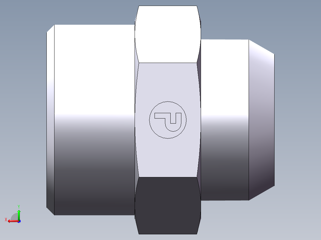 焊接直接头、1CW-26-18后视图