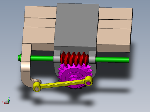 A0002653-蜗杆传动机构