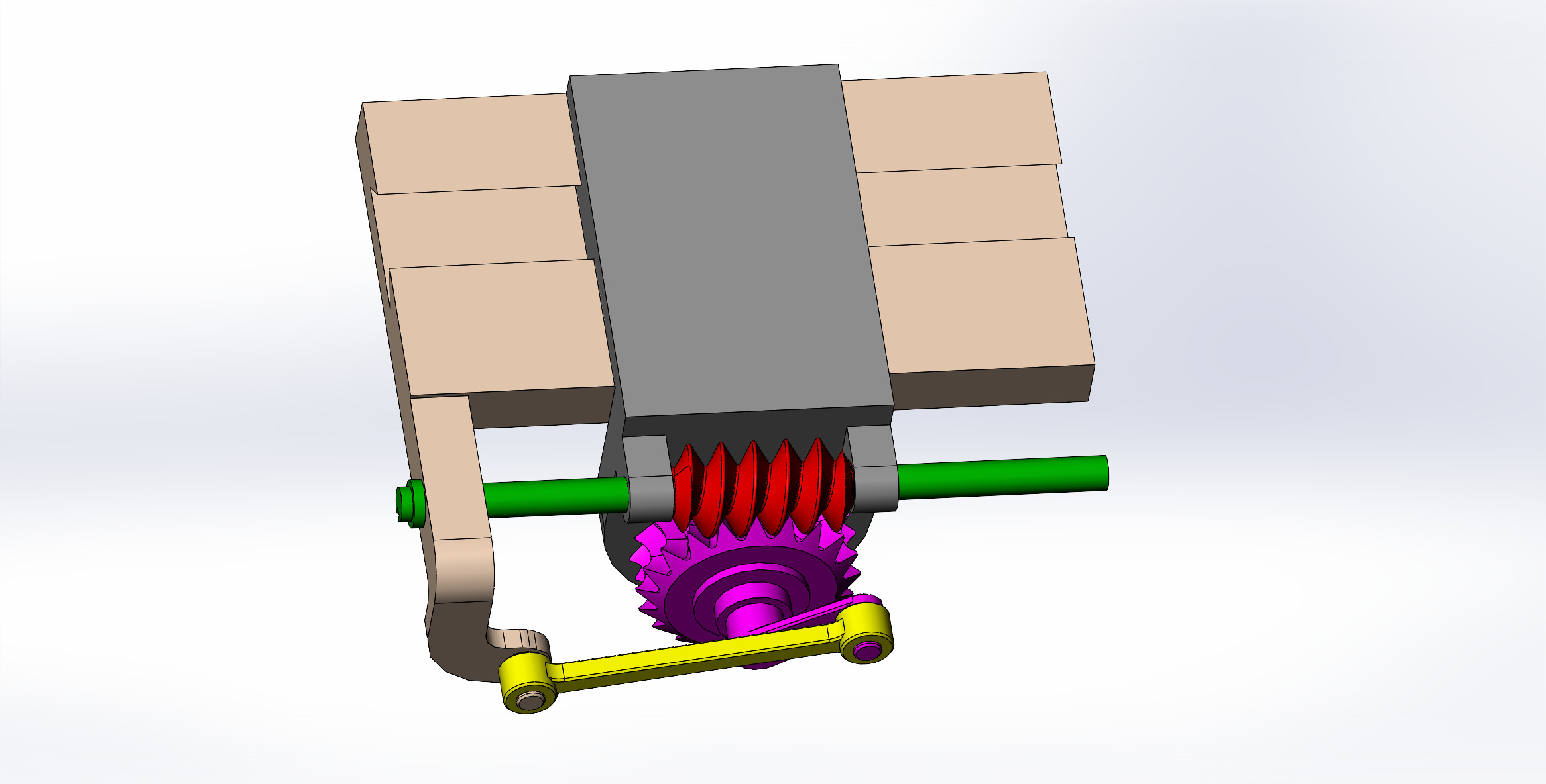 A0002653-蜗杆传动机构