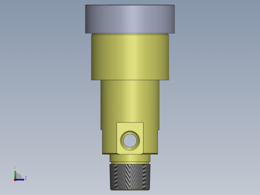 液压止回阀左视缩略图