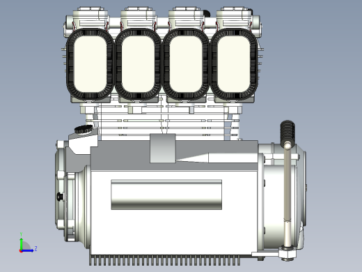 本田CB550引擎左视缩略图