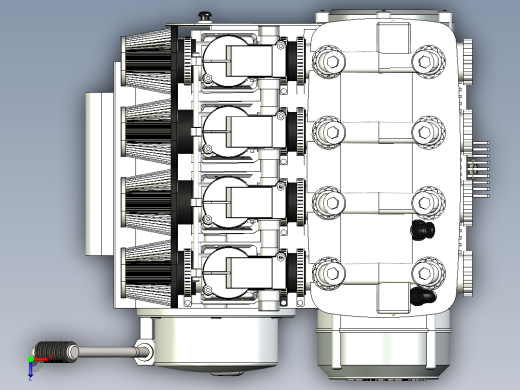 本田CB550引擎俯视缩略图